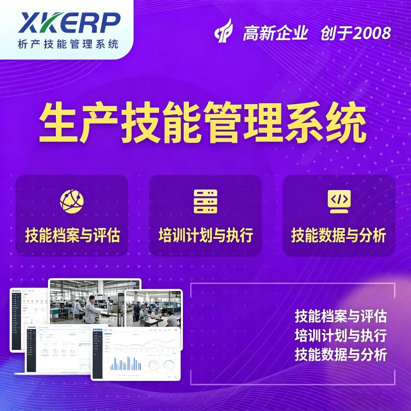 咸阳生产技能管理系统